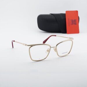 Salvatore Ferragamo SF2235 710 Square Eyeglasses 55mm – Gold